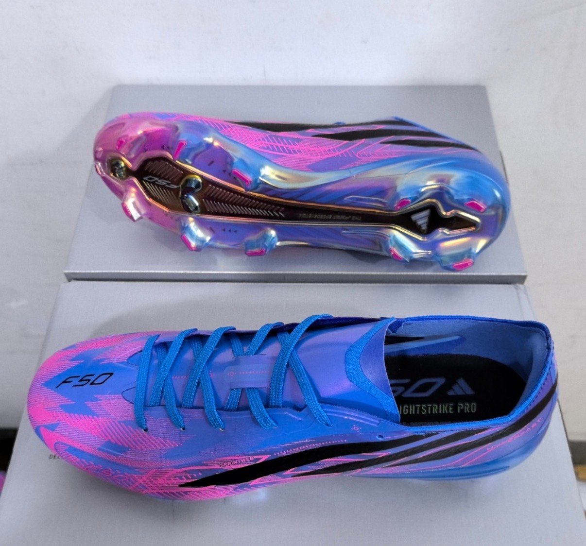 استارز f50 باللسان ( ازرق)