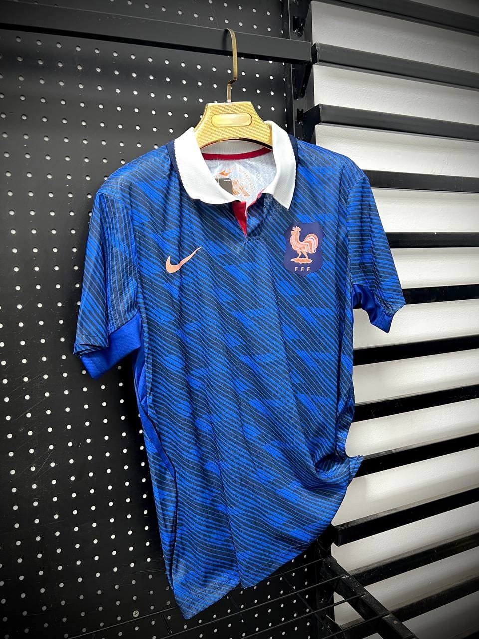 (ازرق) France T-shirt