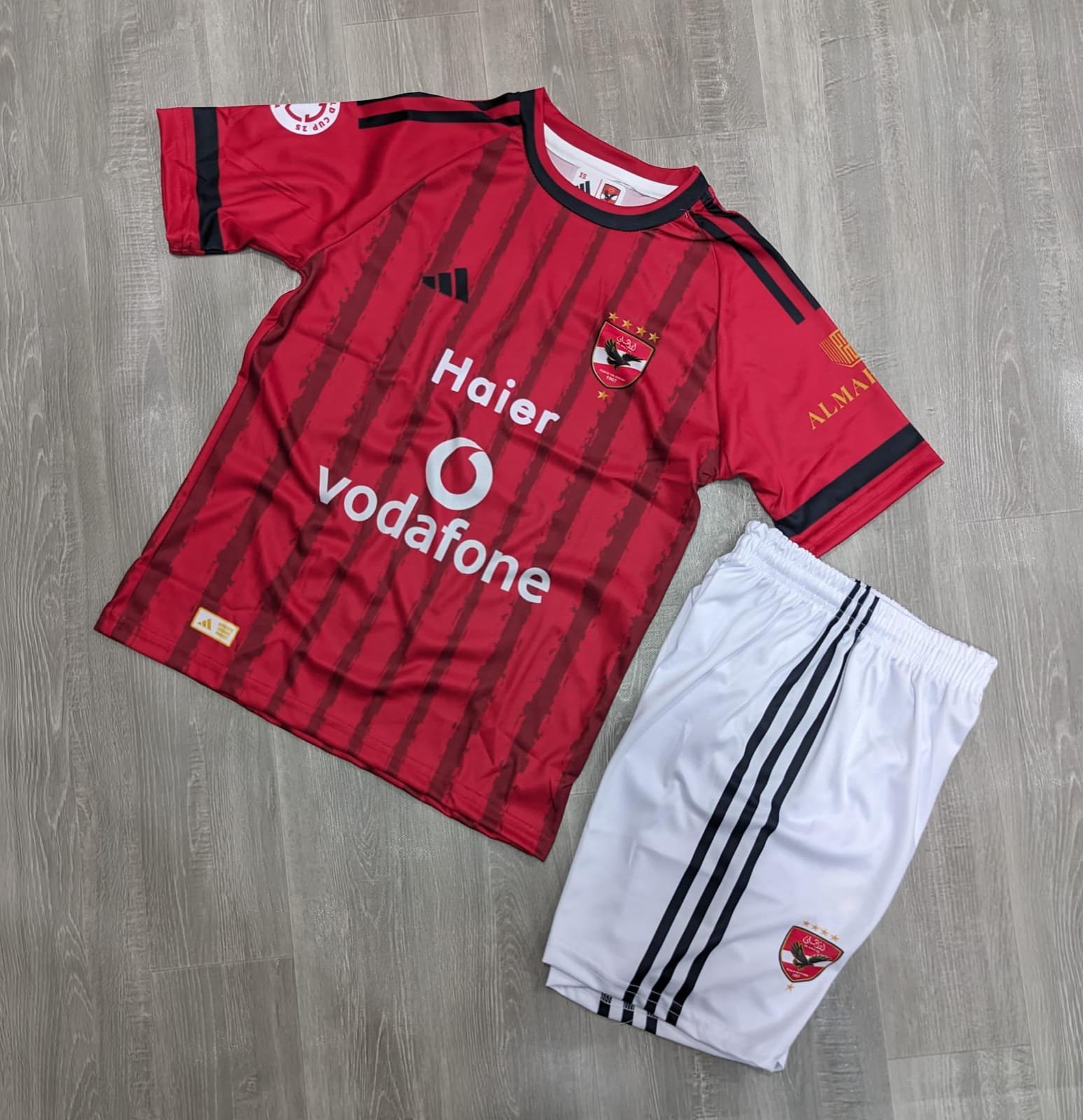 احمر) طقم الاهلي اطفالي