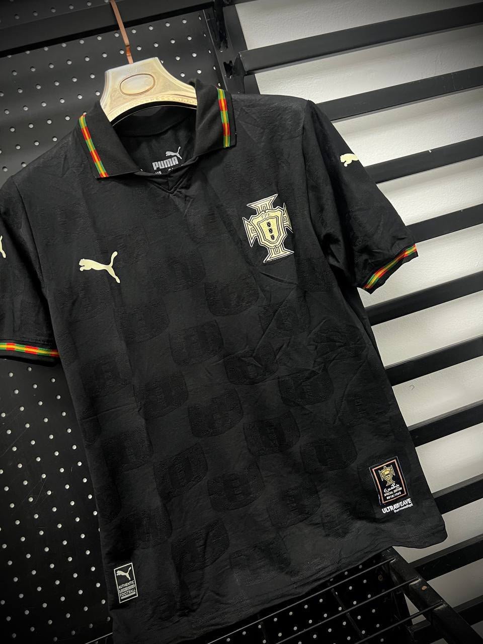 (اسود) Portugal T-shirt