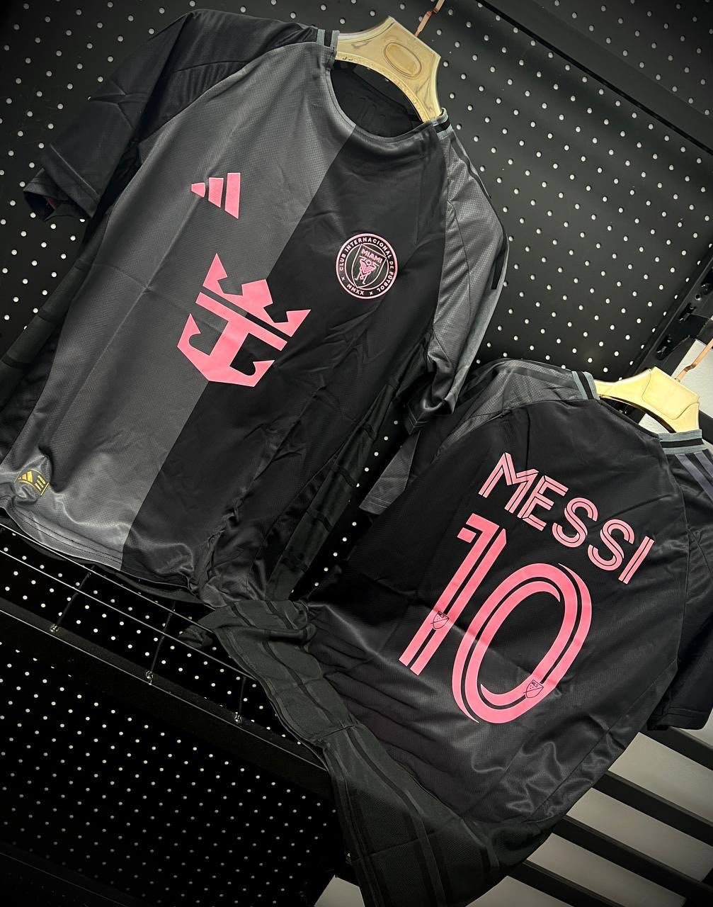 (اسود) Inter Miami T-shirt