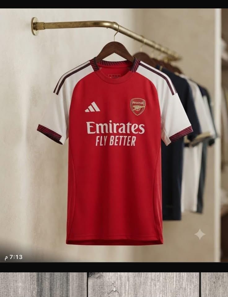 (احمر) Arsenal T-shirt