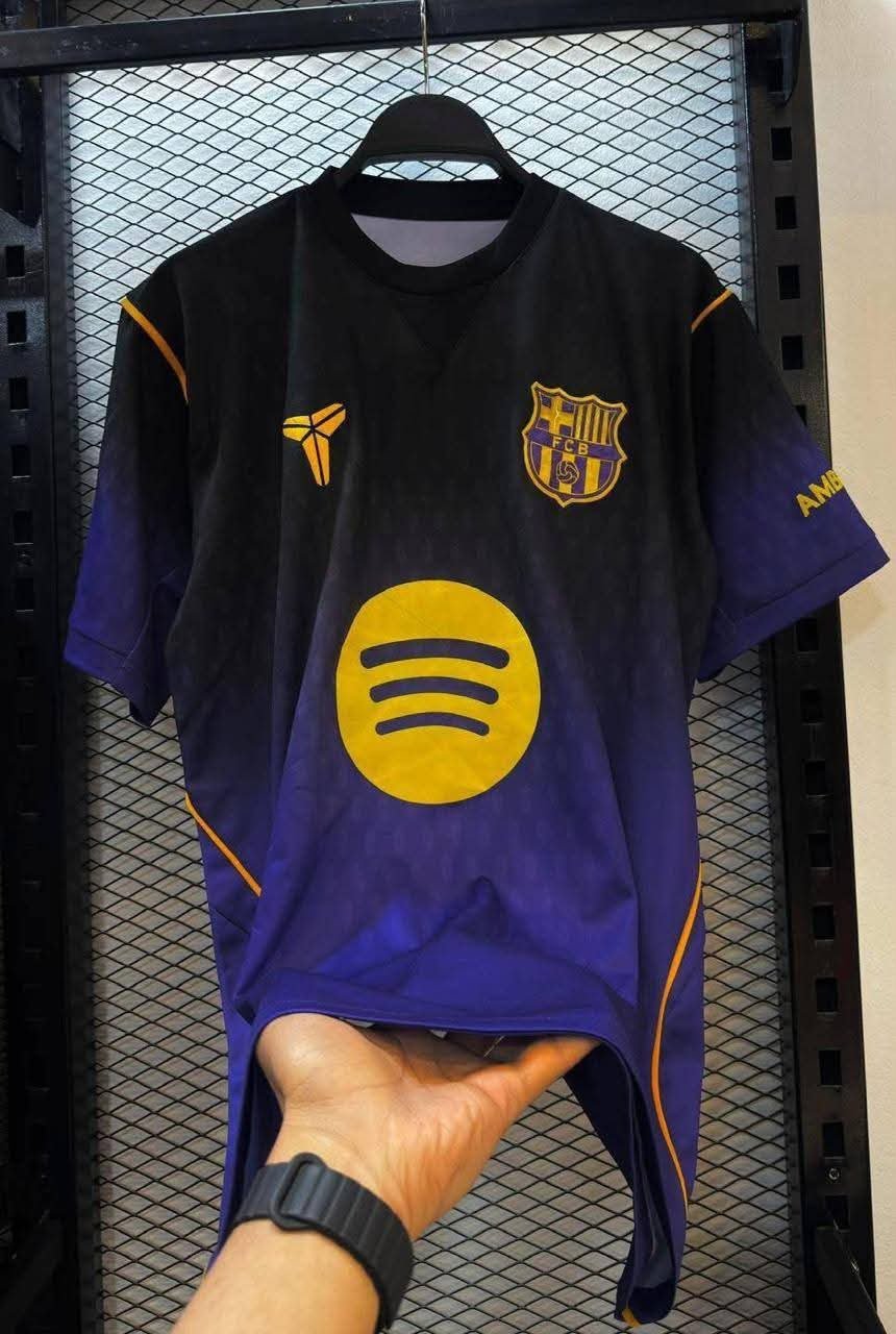 (اسود) Barcelona T-shirt