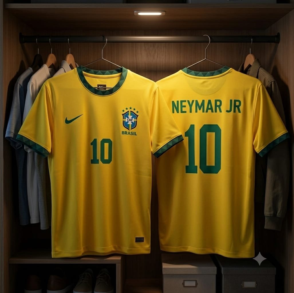 (اصفر) Brazil T-shirt