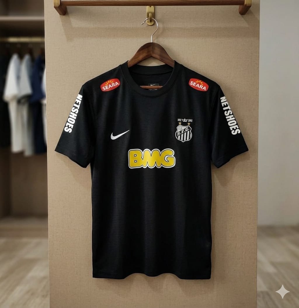(اسود) Santos T-shirt
