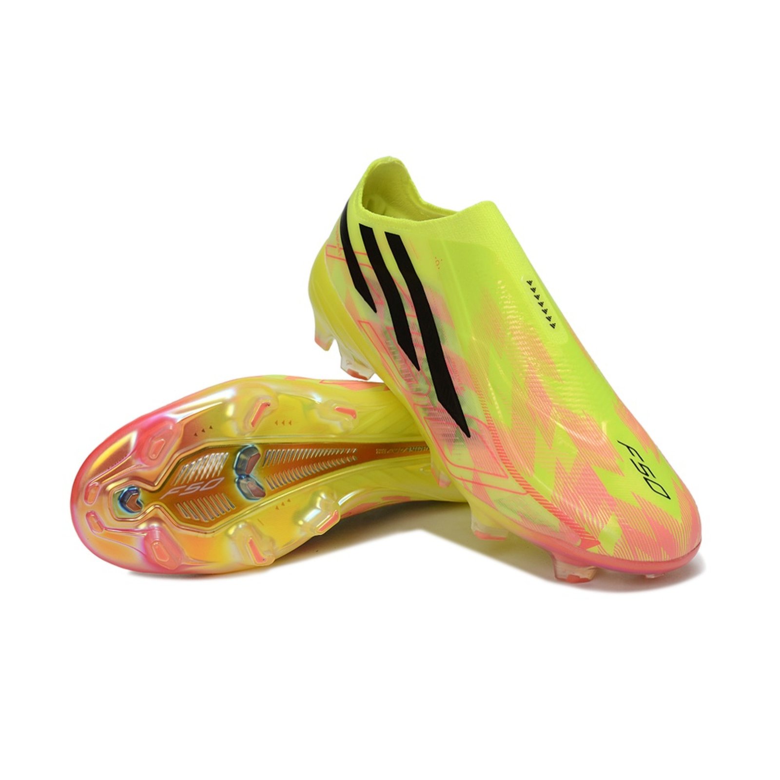 (اصفر بدون رباط ) adidas F50